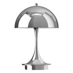 Louis Poulsen Lampe de table Panthella 160 Portable V3, chrome