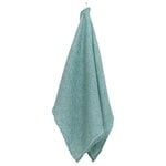 Hand towels & washcloths, Terva small towel, white - green, Green