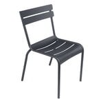 Patio chairs, Luxembourg chair, anthracite, Red