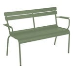 Outdoor benches, Luxembourg 2-seater bench, cactus, Green