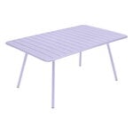 Tables de jardin, Table Luxembourg, 165 x 100 cm, guimauve, Violet