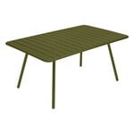 Patio tables, Luxembourg table, 165 x 100 cm, pesto, Green