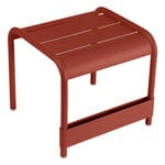 Fermob Luxembourg table/footrest, red ochre