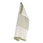 Lapuan Kankurit Kaisla serviette en lin/petit couvre-sauna, 50 x 60 cm, lin - olive