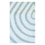 Bordsdukar, Metsälampi bordsduk/filt, 145 x 200 cm, vit - grön - blå, Grön