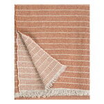 Lapuan Kankurit Raitti bedspread, 160 x 260 cm, cinnamon