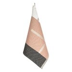 Lapuan Kankurit Serviette Suunta, 46 x 46 cm, cannelle - blanc - noir