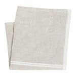 Lapuan Kankurit Serviette Venla, 46 x 46 cm, lin mélangé - blanc