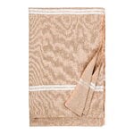 Lapuan Kankurit Venla linen tablecloth, melange cinnamon - white