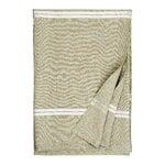 Lapuan Kankurit Venla linen tablecloth, melange olive - white