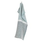 Lapuan Kankurit Serviette en lin Venla, 50 x 70 cm, bleu mélangé - blanc