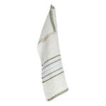 Lapuan Kankurit Virta hand towel, linen - olive - grey