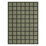 Avenue Checked rug, olive