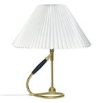 Lampade da tavolo, Lampada da tavolo/parete 306, ottone, Bianco