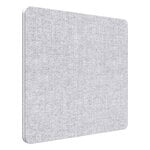 Lintex Edge table screen, front mounted, grey - white