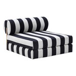 Armchairs & lounge chairs, Lollipop bed chair, black - white Reflex 0159, Black & white