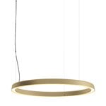 Lampade a sospensione, Lampada a sospensione Compendium Circle, 72 cm, ottone, Oro