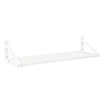 Lundia Classic wall shelf, 100 x 30 cm, white