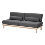Sofa beds, Hetki sofa bed, birch frame - dark grey Story 019, Grey