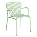 Terassituolit, Week-end käsinojallinen tuoli, pastel green, Vihreä