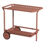 Kitchen carts & trolleys, Week-end trolley, terracotta, Brown