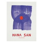 Affiches, Poster Hana San, 30 x 40 cm, Blanc