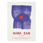 Posters, Hana San poster, 50 x 70 cm, White