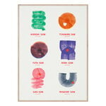 Posters, Amis Japonais poster, 50 x 70 cm, Multicolour