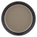 Plates, Oiva - Alku plate, 20,5 cm, terra - dark blue, Brown