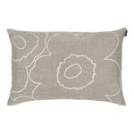 Fodere per cuscino, Fodera per cuscino Piirto Unikko, 40 x 60 cm, sabbia - bianco, Bianco