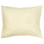 Pillowcases, Unikko pillow case, 50 x 60 cm, butter yellow, Yellow