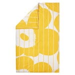 Duvet covers, Vesi Unikko duvet cover, 150 x 210 cm, spring yellow - ecru, Yellow