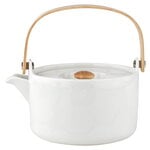 Coffee pots & teapots, Oiva - Unikko tea pot, 0,7 L, off white - white, White