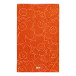 Badlakan, Piirto Unikko badlakan, 100 x 160 cm, bränd orange-ljusrosa, Orange
