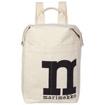 Väskor, Mono Backpack Solid ryggsäck, bomull, Vit