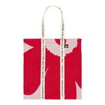 Marimekko Carrier Midi Unikko laukku, punainen - vaaleanpunainen
