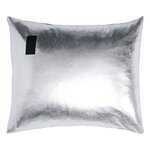 Nude Metallic Jersey pillowcase, silver
