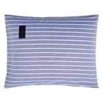 Pillowcases, Wall Street Oxford pillowcase, striped medium blue, Blue