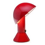 , Elmetto table lamp, ruby red, Red
