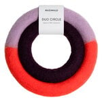 Masimalo Duo Circle dog toy, orange - purple