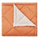 Matri Copriletto Piia per letto matrimoniale, 260 x 260 cm, terracotta - sabbia