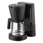 Coffee accessories, Plissé filter coffee machine, black, Black