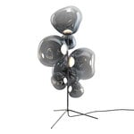 Melt Floor Chandelier lattiavalaisin, LED, nikkeli