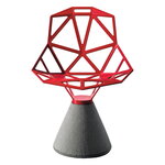 Matstolar, Chair One, betong - röd, Röd