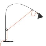 Lampes de bureau, Lampe de table AYNO, modèle S, 3000K, noir - orange, Noir