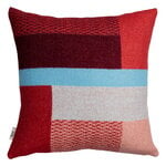 Decorative cushions, Mikkel cushion, 50 x 50 cm, red, Red