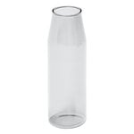 Nine Milk carafe, clear