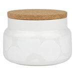 Bocaux et boîtes, Pot Oiva - Unikko, 0,7 L, blanc cassé - blanc, Blanc
