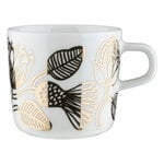Marimekko Oiva - Tazza Tiara, 2 dl, bianco - oro