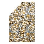 Federa copripiumone Tiara, 150 x 210 cm, sabbia - blu - verde
